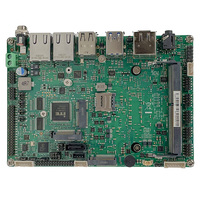 LIMYEE Prosesor Intel Generasi ke-11 Tiger Lake-UP3 Motherboard Industri Tertanam 3,5 inci dengan Dua Port LAN