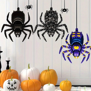 Palloncino in Foil a Forma <span class=keywords><strong>di</strong></span> <span class=keywords><strong>Ragno</strong></span> Camminante per Decorazioni <span class=keywords><strong>di</strong></span> Halloween - Product Image 3
