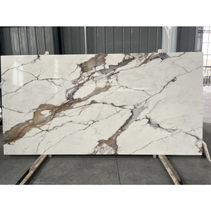 3500*2000mm kích thước lớn in tấm đá thạch anh calacatta từ macostone - Product Image 1