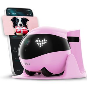 Hot-bán thông minh Pet Robot ebo Air 2 + 2K HD Camera + Tự động nạp tiền + điều khiển ứng dụng từ xa cho đầy đủ nhà giám sát - Product Image 1