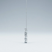 Collier pendentif en forme de croix, coupe marquise, en argent S925 serti de moissanite ; design minimaliste de style japonais-coréen, idéal pour le quotidien