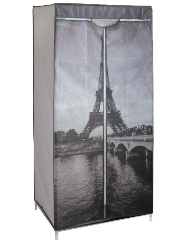 Дешевый шкаф для одежды, простой складной Тканевый шкаф, органайзер для хранения