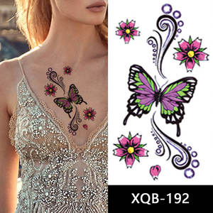 XQB101-200 grand demi-<span class=keywords><strong>bras</strong></span> aquarelle <span class=keywords><strong>bras</strong></span> jambe taille temporaire tatouage autocollants petits animaux tatouage autocollants pour hommes et femmes - Product Image 6