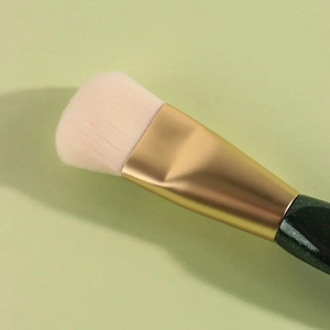 Ensemble de 8 pinceaux à poudre pour le visage, manche en bois, poils synthétiques, forme éventail, carrée, ronde, kit de pinceaux de beauté - Product Image 4