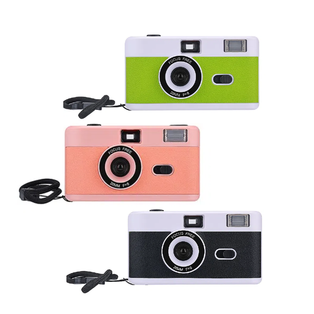 X605 35mm Film Manual Reusable Camera With Flash