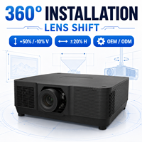 Projecteur laser commercial 12000 lumens WUXGA 3LCD pour location de scène, auditorium et salle de conférence