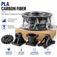 Fabriekslevering ASA CF Filament Rol 2.85mm 750g voor Carbon Fiber 3D-print navulrol verpakking