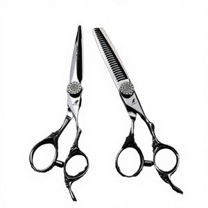 Tijeras de Peluquería Profesionales de Acero Inoxidable de 6.0 Pulgadas, Rectas y Afiladas, con 30 Dientes, para Diestros - Product Image 4