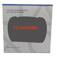 Manette de jeu sans fil avec gyroscope six axes et double vibration, boutons pour manette PS5