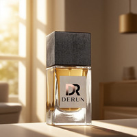 Flacons de parfum OEM, flacons de parfum vides, 30 ml, vente en gros, rectangulaires, 50 ml, anti-fuite, vintage, transparents, avec boîte