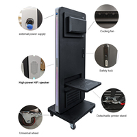 Cabina de Fotos Portátil 2026, Precio de Fábrica, IP65 Impermeable, Alto Rendimiento de CPU, Pantalla Táctil de 32 Pulgadas, para Uso en Exteriores