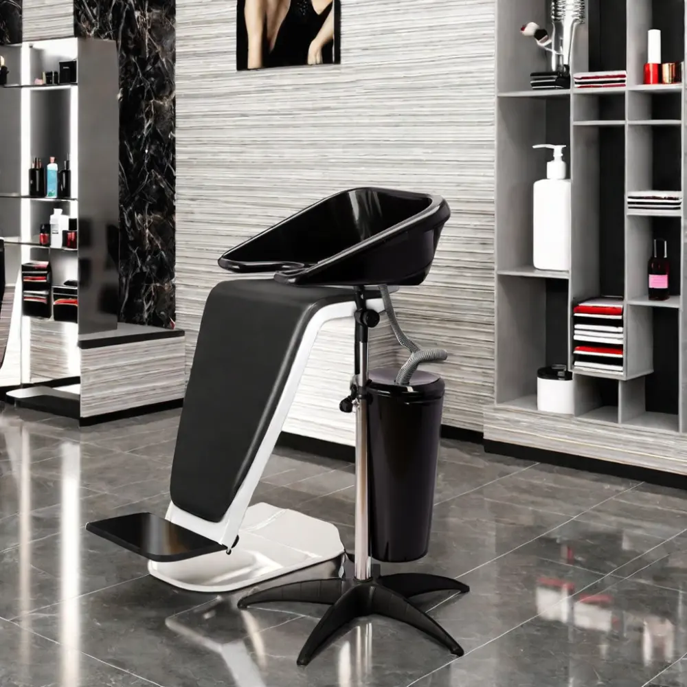 Salon Mobile portatile per shampoo per Capelli lavello portatile Ciotola di shampoo per parrucchieri