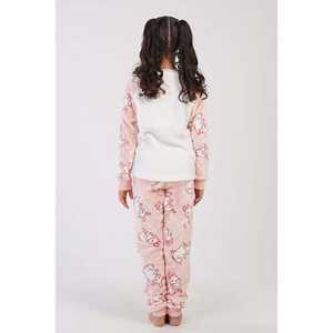 ชุดนอนแขนยาวสำหรับเด็กผู้หญิง รุ่น Winter Raglan พร้อมปลายแขนรูปวงรี คอปกนุ่ม พิมพ์ลายกันหนาว ไซส์พลัส (7-8/13-14) - Product Image 1