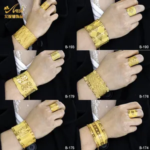 Luxury Rhinestone Bracelet For Women Ladies Wedding Gold Color Full Stone  Flower Dubai Bracelets Accessorie