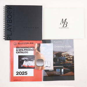 Custom Magazine Printing Catalog Booklet Brochure Printing OEM ODM Softcover Saddle Stitch Perfect Binding Fashion Product - Product Image 3