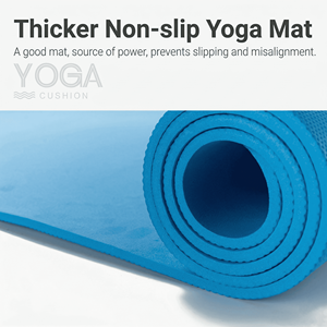 <span class=keywords><strong>Tapis</strong></span> de yoga EVA extra épais de qualité supérieure pour débutants, antidérapant, imperméable, <span class=keywords><strong>tapis</strong></span> de fitness pour la maison avec sangle de transport pour hommes et femmes - Product Image 4