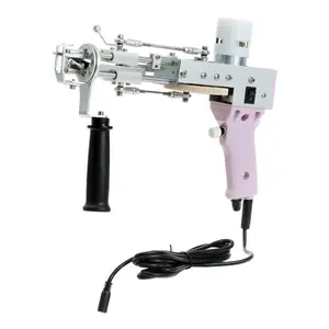 2-in-1 Portable Hand-cut Pile And Loop Rug Tufting Gun For Carpet Making Machine Pistola De Tufting