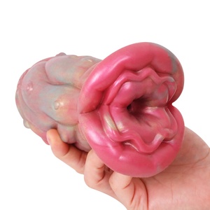 Male Masturbator Pocket Pussy Artificial Big Mouth Sexy Thick Soft Silicone Vagina Realistic Pussy Sex <b>Toys</b> <b>for</b> <b>Men</b> - Product Image 4