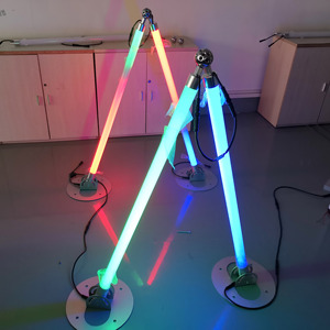 Đầy đủ màu sắc DMX kỹ thuật số 3D pixel <span class=keywords><strong>RGB</strong></span> <span class=keywords><strong>LED</strong></span> treo dọc tuyến tính ống ánh sáng sử dụng cho chiếu sáng THẬM CHÍ và <span class=keywords><strong>LED</strong></span> đường hầm - Product Image 2