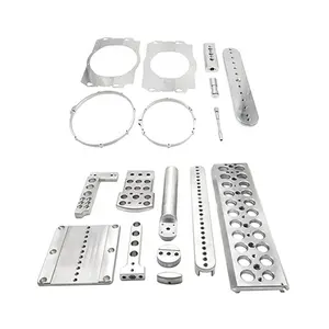 บริการชิ้นส่วนบด CNC ODM อลูมิเนียมและชิ้นส่วนเครื่องจักรสแตนเลสเจาะชิ้นส่วนที่กําหนดเอง