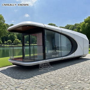 Support Customized Luxury Modular Smart Space Capsule Container Boat House Mobile Home for Sale - Product Image 6