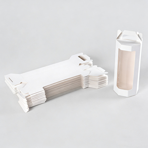 Bouquet di Fiori Singoli <span class=keywords><strong>Rosa</strong></span> con Manico, Scatola Regalo Ecologica Personalizzata, Laminazione Opaca UV, Confezione Esagonale per Rose, Bomboniere Matrimoniali - Product Image 6