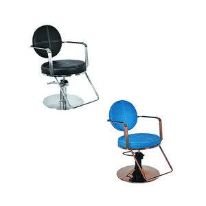 Novel All- match Attractive Black Salon Style Chairs Ladies Beauty Chair for Beauty Salon Home