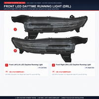 Feux de jour DRL, ensemble de lampes de pare-chocs avant gauche et droit pour JAC T9 Hunter Pickup Truck 2021 2023 2024, pièces automobiles