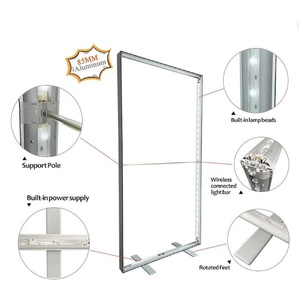 High Quality Advertising Fabric <b>LED</b> Lightbox Frameless Pop up Foldable <b>Light</b> <b>Box</b> for Promotion - Product Image 3