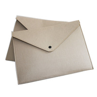 Housse pour tablette en feutre de laine 100% naturelle, épaisse, simple, pour ordinateur portable