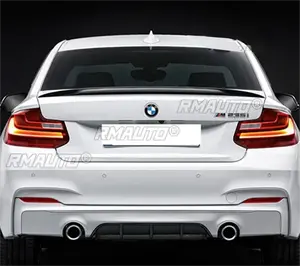Pour BMW Série 2 F22 F87 2014-2021 M235i 220i 228i Aileron arrière style P Kit carrosserie Aileron de coffre arrière Accessoires auto - Product Image 3