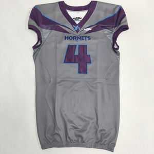 Nuevo Diseño de Camiseta de Fútbol Americano, Ropa de Fútbol Americano Personalizada, Bordado, Uniforme de Fútbol Americano - Product Image 3