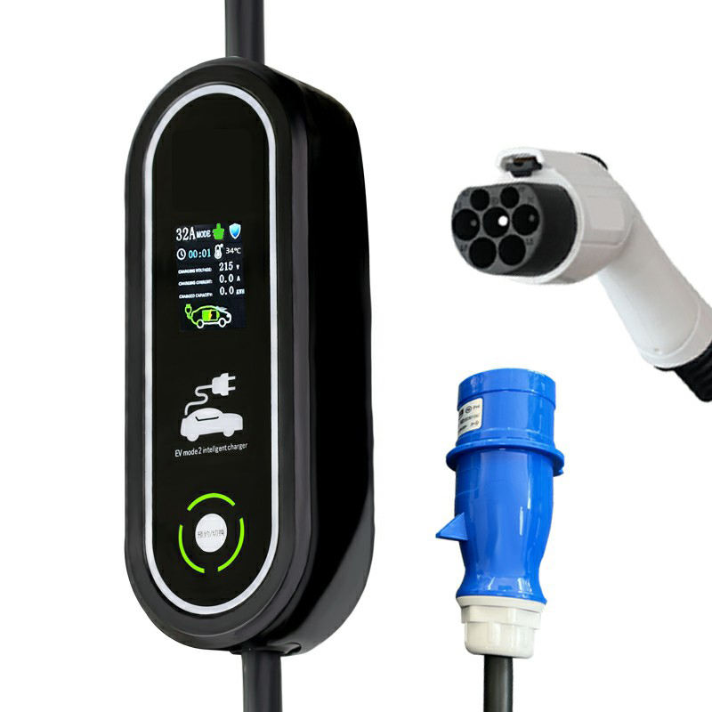 New Version 7KW 3.5KW Ev Type 2 Fast Charger Ac Electric Vehicle Car Battery Charger