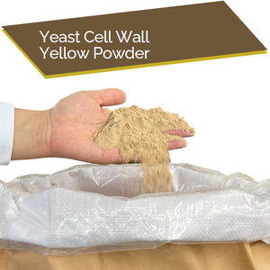 制造商饲料级酵母细胞壁含有20%甘露聚糖低聚糖MOS和20%葡聚糖，可促进动物免疫力。 - Product Image 5