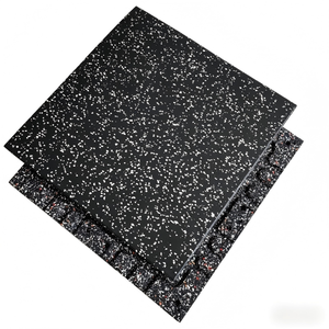 Gym <b>Floor</b> Mats High Density Shock Absorbing Non-slip Noise Reduction Workout Flooring for Home Gym Fitness Easy Install - Product Image 1