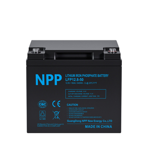 NPP <span class=keywords><strong>3</strong></span>年保修10000次循环锂离子电池高尔夫球车深循环太阳能存储系统LiFePO4 12V 100Ah内置 - Product Image 3
