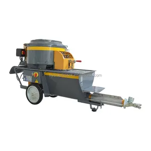 GMP-5X Lime cement mixed mortars spraying machine fireproof mortar spraying machines