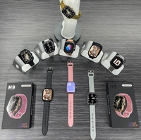 Bestseller H9 Pro Max Smartwatch Serie Chiamate BT Caricatore Wireless Uomo Donna Sport Fitness H9 Orologio Intelligente