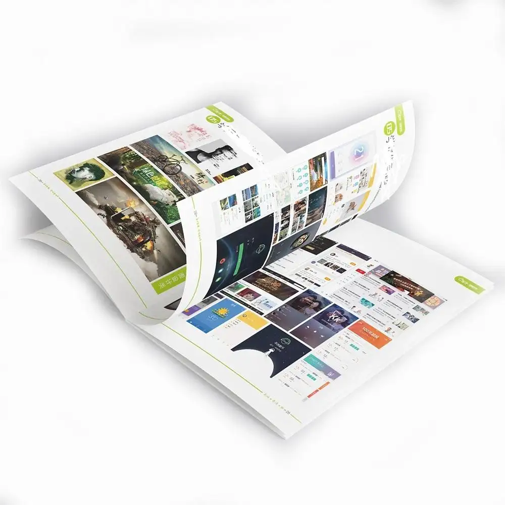 卸売印刷カタログパンフレット取扱説明書カスタム環境に優しい名刺を低価格で印刷