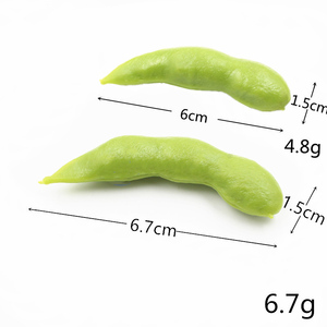Artificial Edamame Foods Vegetables Whole Grains Food Model <b>Bean</b> Grain Food Model Simulation Edama <b>Bean</b> Display - Product Image 4
