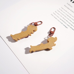 Mới dễ thương phim hoạt hình <span class=keywords><strong>Dachshund</strong></span> chó Keychain Mặt dây chuyền túi trang trí món quà nhỏ Xe ba lô xiaohongshu - Product Image 3