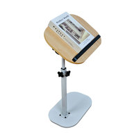 Mesa de Noche Reversible de Altura Ajustable, Mesa Auxiliar para Sala de Estar, Mesa de Centro para Sofá, Escritorio para Computadora en Casa, Mesa Pequeña para Balcón, Superficie de Madera MDF