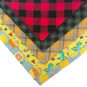 עיצוב מחמד משולש מטפחת כותנה גדולה בגודל גדול בנדנה כלב גדול - Product Image 6