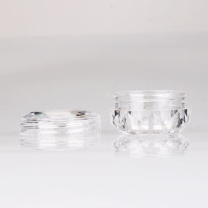 Tarro <span class=keywords><strong>de</strong></span> plástico transparente con patrón bonito para crema cosmética, polvo suelto y sombra <span class=keywords><strong>de</strong></span> ojos, 3g 5g 7g 10g, ¡Gran oferta! - Product Image 3