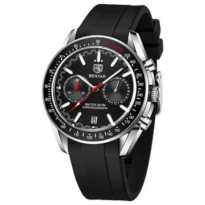 Reloj de cuarzo deportivo de lujo para Hombre Original Benyar, cronógrafo de marca de moda, para Hombre Relojes, modelo 5194 - Product Image 5