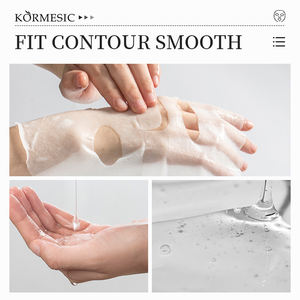 KORMESIC-Mascarilla facial con etiqueta privada, mascarilla facial de 25ml, mascarilla facial antialérgica con control de aceite, antioxidante de árbol de té, jalea real, carbón vegetal - Product Image 4