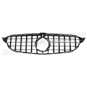 Grille avant de voiture pour GTR GT W205 avec caméra pour Mercedes Benz Classe C W205 C300 C250 C43 pour AMG 2019 - Product Image 2
