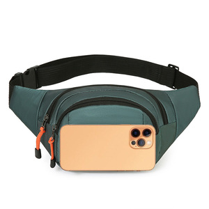 Men's Chest Bag Oxford Cloth Large Capacity Waterproof Outdoor Sports Crossbody Waist Pack Multi Functional Phone Storage Bag - Product Image 5