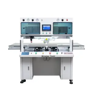 MT-100SH di fabbrica a impulsi termici per laptop TV display pannello di riparazione lcd led cof bonding machine acf