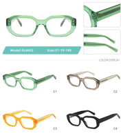 Lunettes optiques de marque de luxe vintage Lmamba GL6652, logo personnalisé, montures de lunettes en acétate de haute qualité, hommes femmes 2026